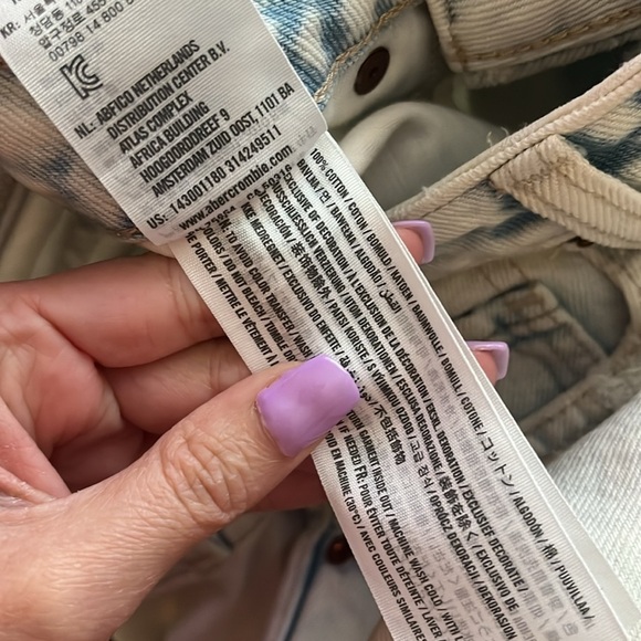 “Abercrombie & Fitch: Zoe Natural Rise Vintage A-line Skirt size 27” - Picture 4 of 8